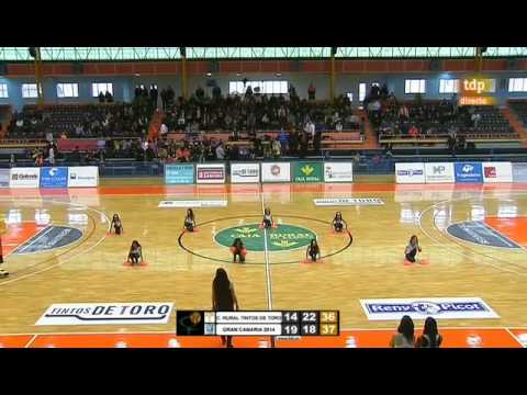 Liga Femenina Jornada 9. Caja Rural Tintos de Toro - Gran Canaria 2014 La Caja de Canarias