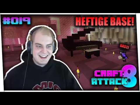 Zu BESUCH bei BASTI'S HEFTIGER BASE 😲🏠 + RUNDTOUR FÜR GAMERSTIME | Craft Attack 8 #019 | NebelNiek