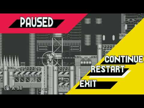 Sonic Mania Glitch - Time freeze/Chaos Control (Outdated)