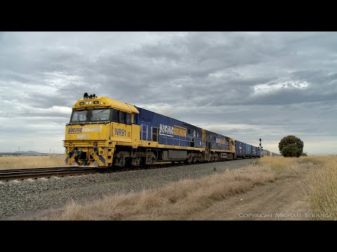 2MA5 Pacific National Container Train (25/1/2021) - PoathTV Australian Railways