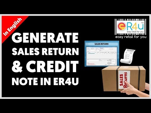 Sales Return & Credit Note Issue