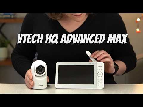 VTech Baby Monitor with 2 Cameras No WiFi & 7" IPS Split Screen, Remote Pan Tilt Zoom – 5000mAh 12Hr Battery, 1000ft Range, Night Vision, Multi-Color Night Light | Advanced HQ Max Twin video review thumbnail