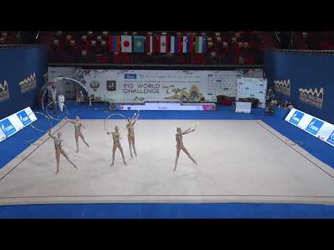 Team Russia - 3 hoops 2x2 clubs EF 45.10 WCC Moscow 2021