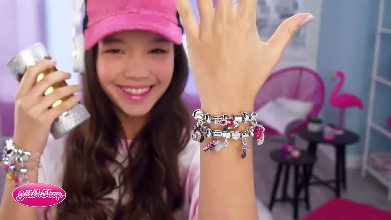 Shake 'n Shimmer csillámos karkötő készítő videó