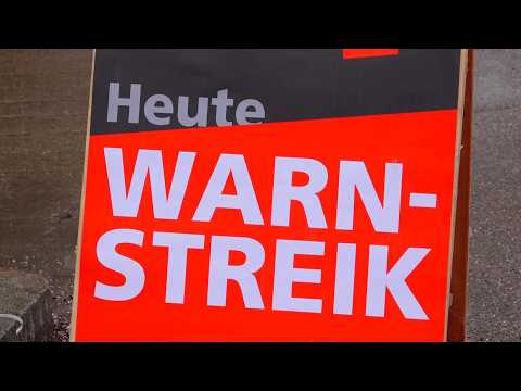 Keine Fahrten: Verdi-Streik legt Nahverkehr lahm