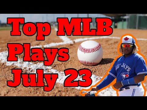 July 23 Top MLB Plays based on 10 000 simulations in spreadsheet