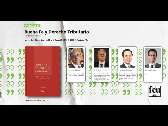 Vídeo relacionado con La buena administración tributaria digital. Nuevos horizontes en relación con la garantía de los derechos de los contribuyentes.