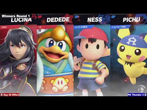 HKSBC Christmas Doubles Tournament 2019 - WR1 Eyy Of Effort vs PK Thunder 3 - SSBU