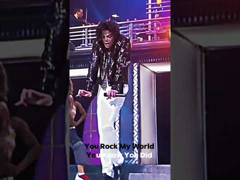 You ROCK MY WORLD #michaeljackson #2000s #thriller