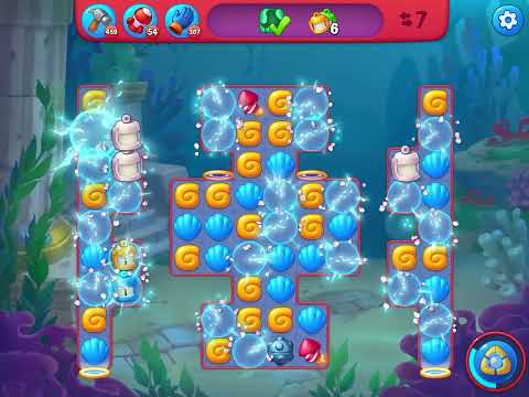 Fishdom Hard level 7306 no boosters フィッシュダム ハード [Friend's]