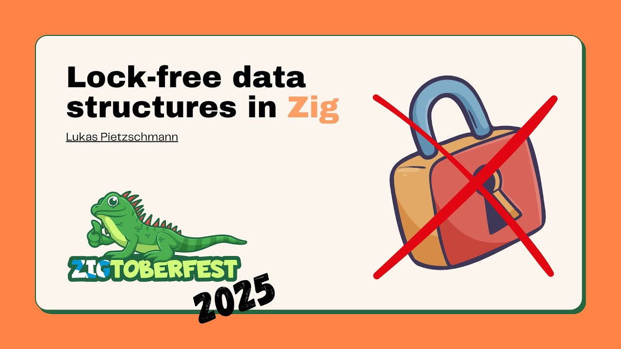 Lock-free data structures in Zig - Lukas Pietzschmann