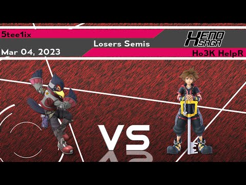 Xenosaga XLVI Losers Semis - 5tee1ix (Falco) vs HelpR (Sora) - SSBU Ultimate Tournament
