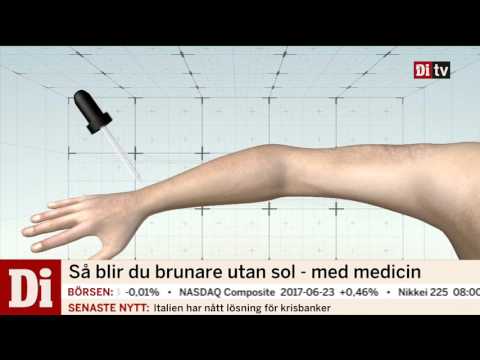 Medicinen som gör dig brun utan sol