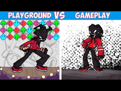 FNF Fake Character Test Gameplay VS Playground | Vs ENTITY Mod AGOTI Full Week | Friday Night Funkin