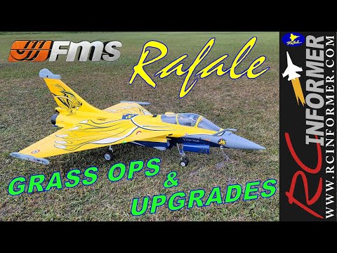 FMS RAFALE 80MM Grass OPS & UPGRADES By: RCINFORMER