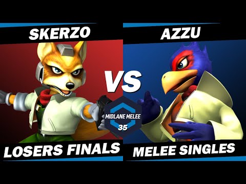 Skerzo vs Azzu - Losers Finals | Midlane Melee 35