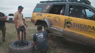 Sherpa X Rayco Design Drop (T-Shirt and Magnetic Koozie) ft. Broken Racecar.