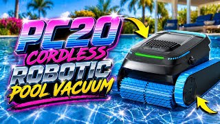 PC20 Cordless Robotic Pool Vacuum - Best of 2026 -Smart Navigation, Self-Parking, 5000GPH Suction