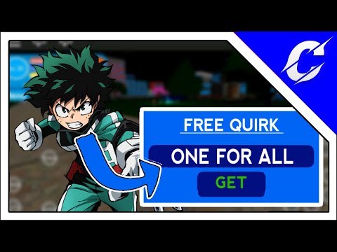 Free Quirk Codes | One For All | Boku No Roblox Remastered