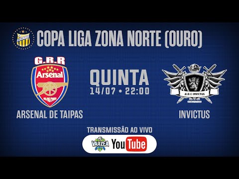 GRR Arsenal de Taipas x ADC Invictus • Copa Liga Zona Norte (Ouro)