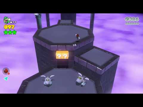 Super Mario 3D World (Switch) 8-4 Itemless Speedrun - Time: 23 (Former WR)