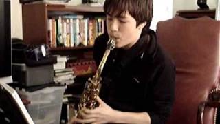 A 14 Year Old Plays Charlie Parker's "Koko" On a Selmer MK VI Saxophone