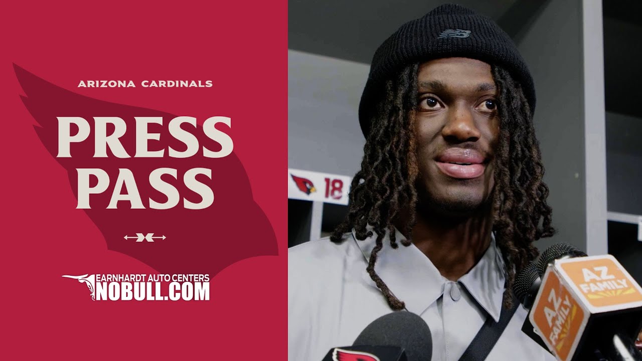 Marvin Harrison Jr and Darius Robinson Postgame Media | Week 13 vs Buccaneers | AZ Cardinals