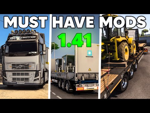 TOP 10 Mods You MUST HAVE for ETS2 1.41 (Works in 1.42)