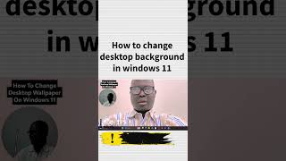 How to Change Your Desktop Background in Windows 11 (Easy Guide!) #Windows11 #TechTips