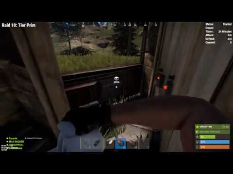 RUST - Prim Raid Simulator - Door camper