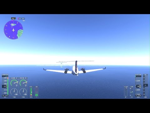 Microsoft Flight Simulator 2024 Santa Rita Zulia Venezuela  Hacia Aruba 