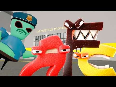 ALIEN BARRY SECRET FAMILY Escape from Evil Alphabet Lore ( Scary Obby ) - Roblox Animation