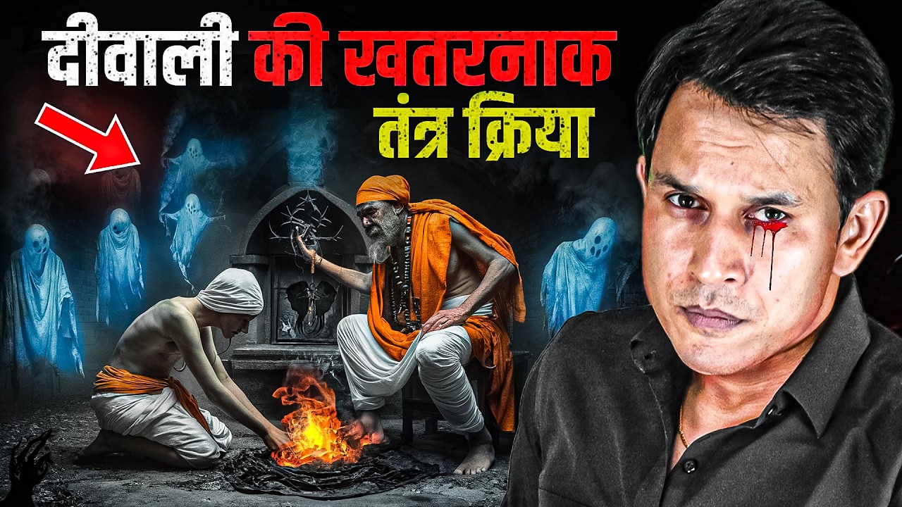 DIWALI तंत्र जानलेवा साधना - हजारों प्रेतों लड़ाई | Real Horror Story #horror #horrorstory