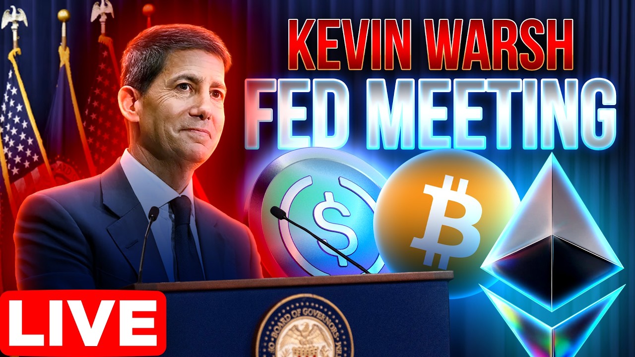 Kevin Warsh First Fed Meeting!🔴LIVE🚨Rate Decision