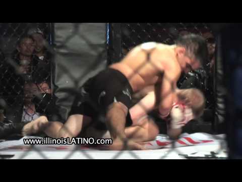 HD Cage Fight Chicago  Fight Card Entertainment MMA Cage Fighting