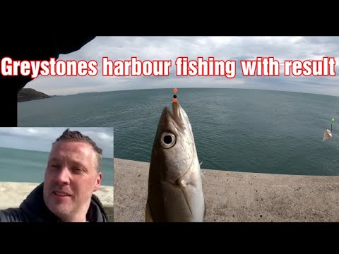 Greystones harbour wall, pollock, cole and flat