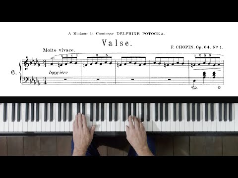Chopin "Minute Waltz" Paul Barton, FEURICH 133 piano
