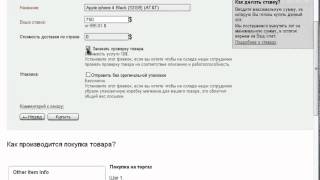 Как покупать на аукционе eBay com