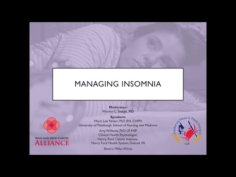 Managing Insomia
