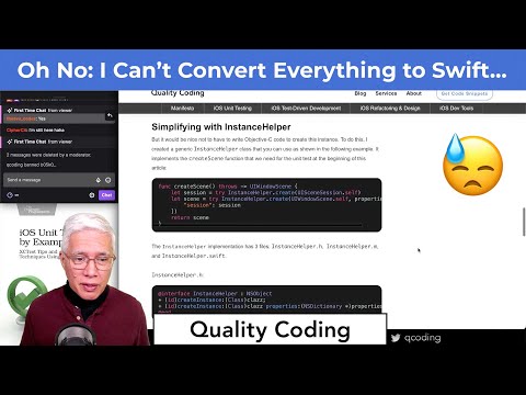 Oh No: I Can't Convert Everything to Swift… (Live Coding) thumbnail