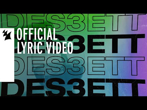 DES3ETT - Fill Me In (Official Lyric Video)
