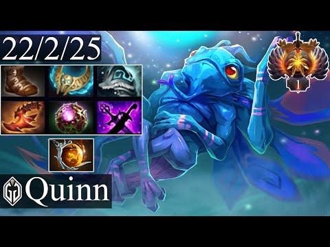 GG.Quinn - Puck | Midlane Gameplay Dota 2 Patch 7.32d