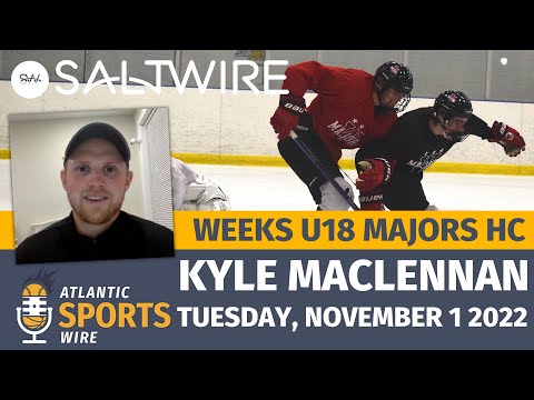Atlantic Sports Wire - Weeks U18 Majors HC Kyle MacLennan