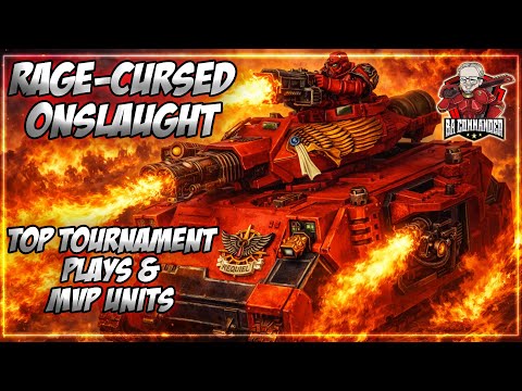 Tournament MVPs & Top Plays! (Blood Angels Rage-Cursed Onslaught)