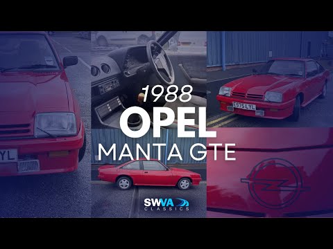 LOT 48  - Opel Manta GTE 1988  | SWVA Summer 2025 Classic & Performance Auction