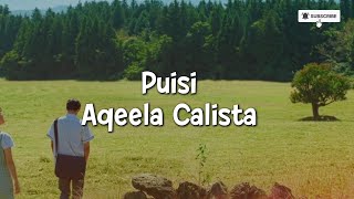 Download lagu Puisi Aqeela Calista lirik mp3
