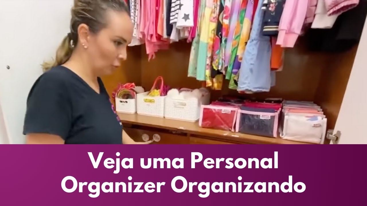 Veja uma Personal Organizer Organizando - Um projeto de Personal Organizer na prática