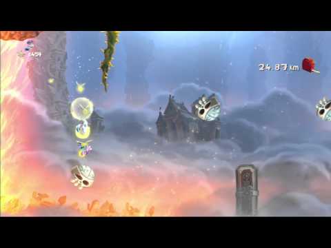 Rayman Legends Daily Challenge 19/3/15 - Land of the Livid Dead - 33.9km