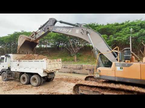 New Terex RH30F Excavator XR80 With Xcentric Vibro Ripper & Cat 385C Excavator - Sotiriadis Mining4k