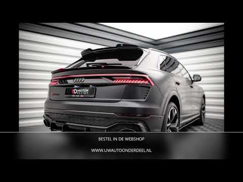 Maxton Design Audi RSQ8 Spoiler Voorspoiler Splitter Styling Diffuser